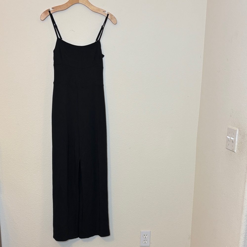 MADEWELL Sleeveless Black Jumpsuit